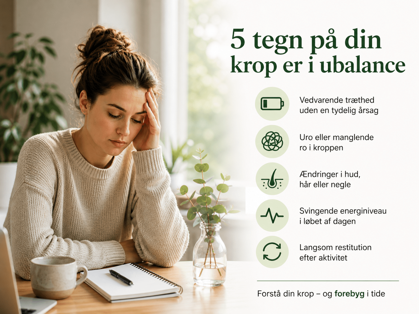 5 tegn på din krop er i ubalance - CELLATEST
