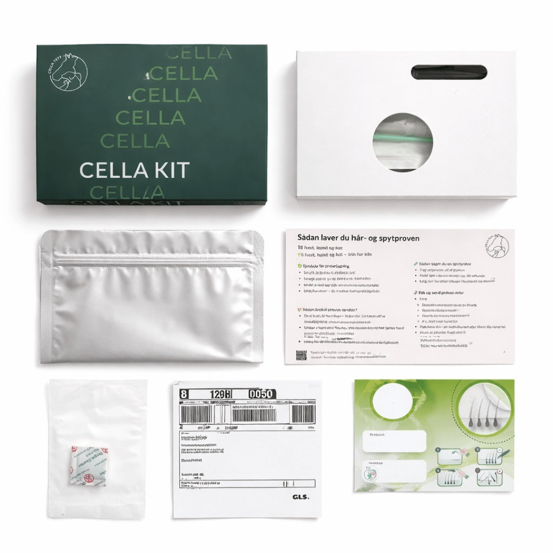 Cella Home Kit hårcelletest | Cella Test