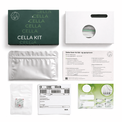 Cella Home Kit hårcelletest | Cella Test