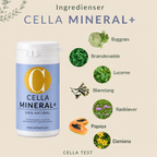 CELLA MINERAL+ hårcelletest | Cella Test